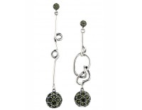 Earrings "Eloia" In the collection of water and fire
