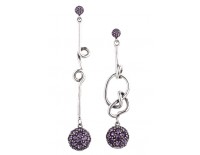 Earrings "Zait" In the collection of water and fire