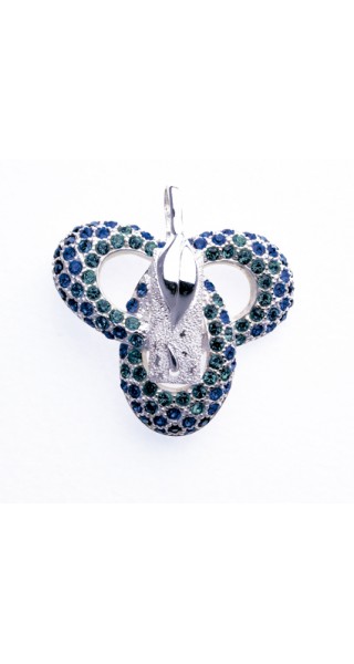 Brooch "Bonds of love" In the collection of water and fire