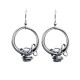 Earrings Tristan and Isolde In the collection of water and fire
