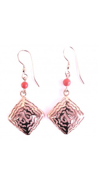 Collection Earrings Water and fire