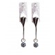 Boucles d'oreilles Collection L'eau et le feu